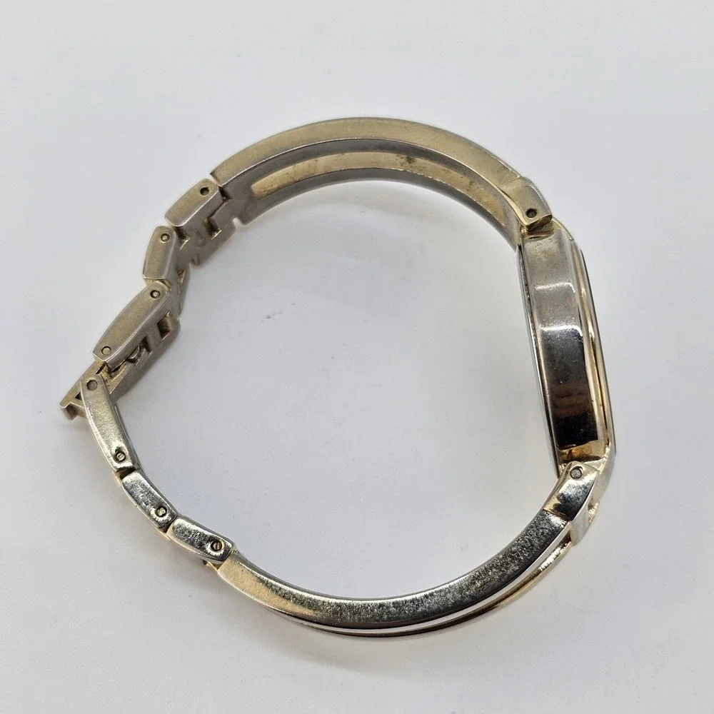 Anne Klein Women's Watch 28MM Gold Dial Gold Bracelet Bands 5.75
